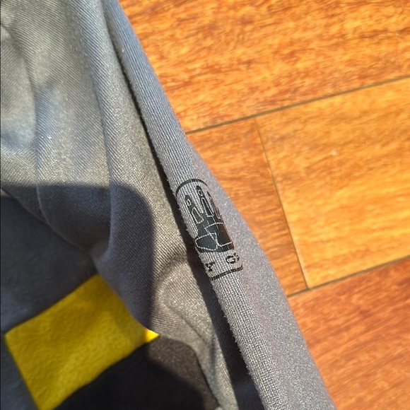 Body Glove Gray and Yellow Color-Blocked Hoodie - Picture 3 of 10